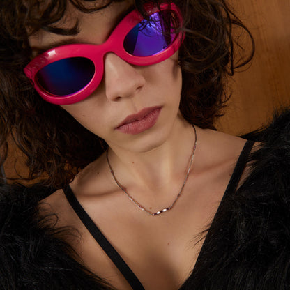 Gucci's 18K White Gold Link to Love Necklace
