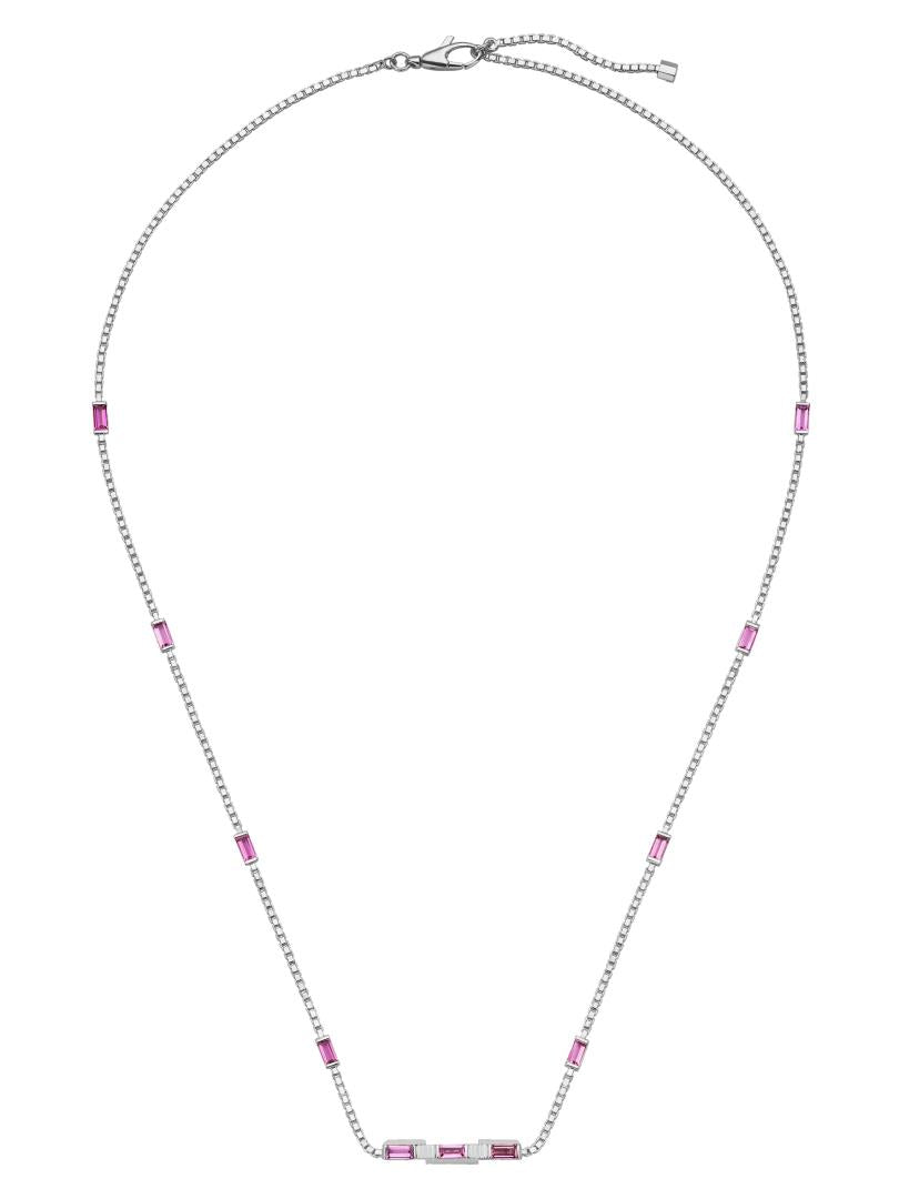 Gucci's 18K White Gold Link to Love Necklace
