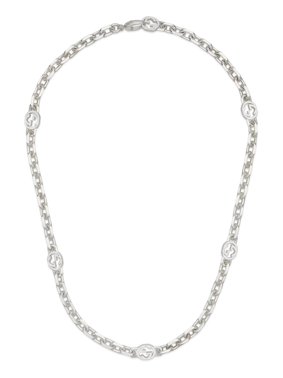 Gucci's Silver Interlocking G Chain