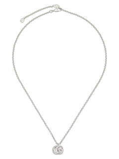 Gucci's Silver GG Marmont Necklace