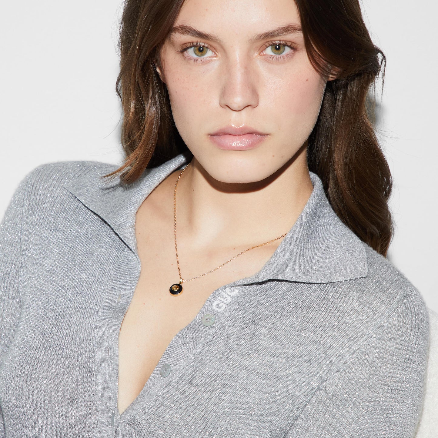 Gucci's 18K Yellow Gold Interlocking G Necklace