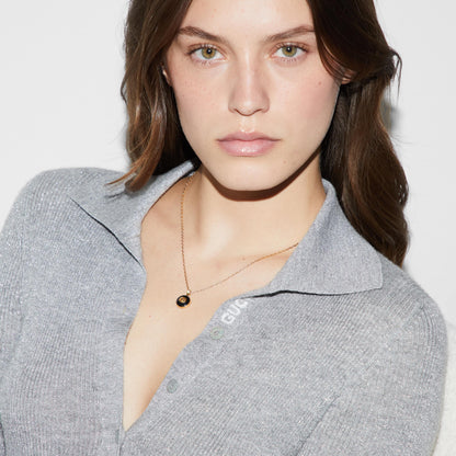 Gucci's 18K Yellow Gold Interlocking G Necklace