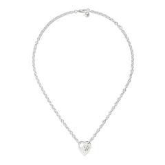 Gucci's Silver Trademark Necklace