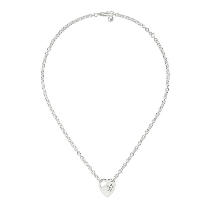 Gucci's Silver Trademark Necklace
