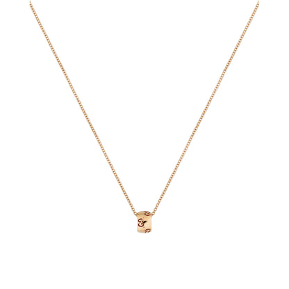 Gucci's 18K Rose Gold Icon GG Necklace