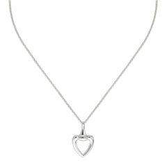 Gucci's Silver Heart Necklace