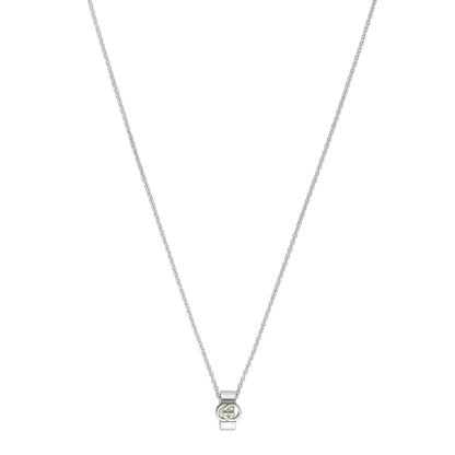 Gucci's Silver Interlocking G Necklace