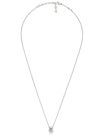 Gucci's Silver Interlocking G Necklace