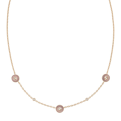 Gucci's 18K Rose Gold Interlocking G Necklace