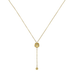 Gucci's 18K Yellow Gold Icon Lariat Necklace