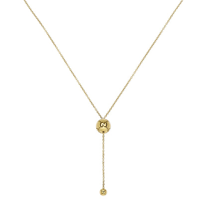 Gucci's 18K Yellow Gold Icon Lariat Necklace