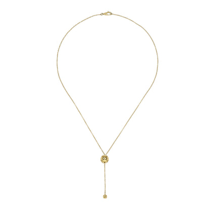 Gucci's 18K Yellow Gold Icon Lariat Necklace