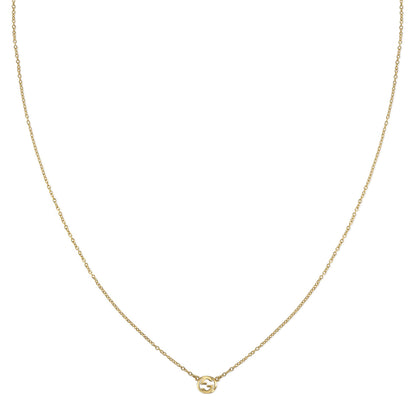 Gucci's 18K Yellow Gold Interlocking G Pendant Necklace