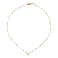 Gucci's 18K Yellow Gold Interlocking G Pendant Necklace