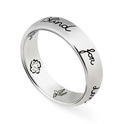 Gucci's Silver Blind for Love Aureco Ring