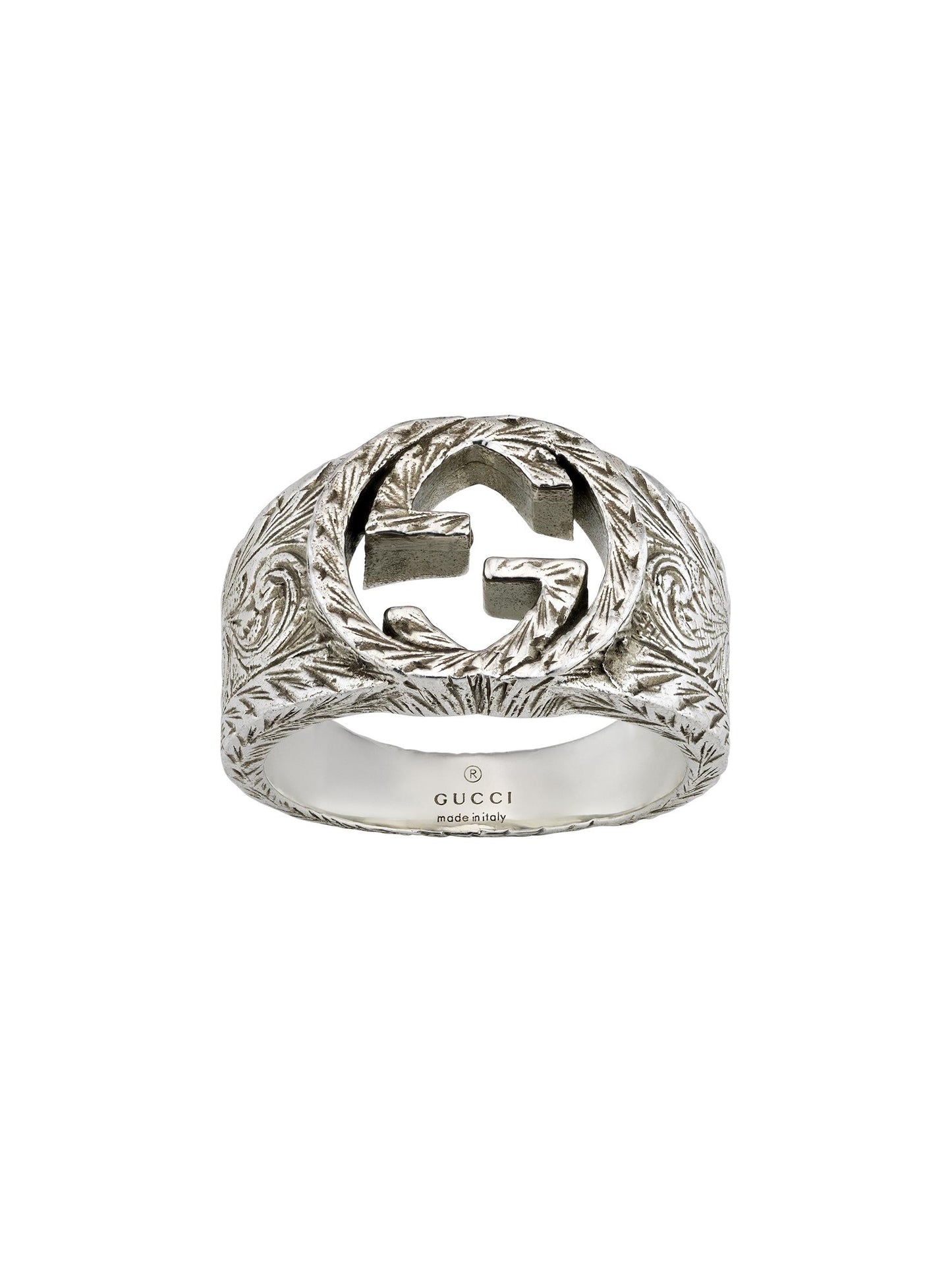 Gucci's Silver Interlocking G Ring