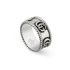 Gucci's Silver GG Marmont Ring