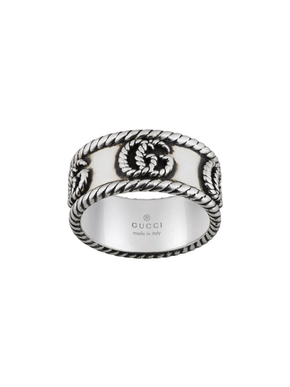 Gucci's Silver GG Marmont Ring