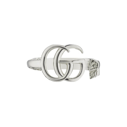 Gucci's Silver GG Marmont Ring