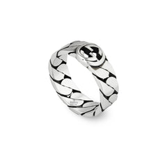 Gucci's Silver Interlocking G Ring