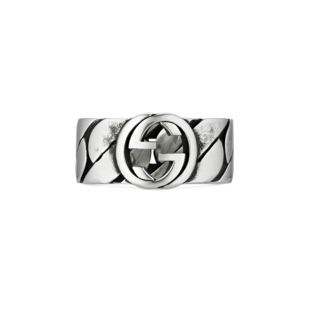 Gucci's Silver Interlocking G Ring