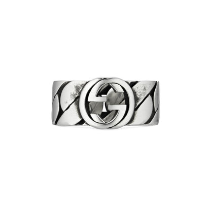 Gucci's Silver Interlocking G Ring