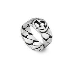 Gucci's Silver Interlocking G Ring