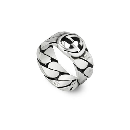 Gucci's Silver Interlocking G Ring