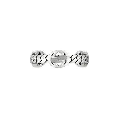 Gucci's Silver Interlocking G Ring