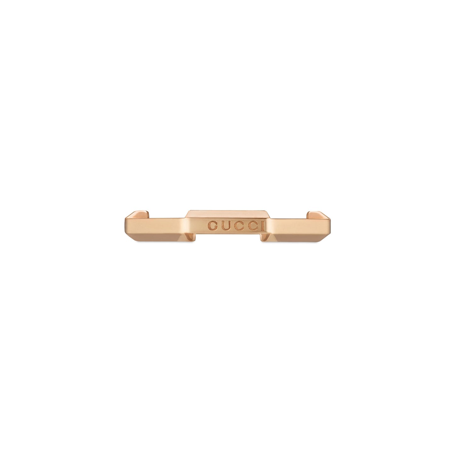 Gucci's 18K Rose Gold Link to Love Ring