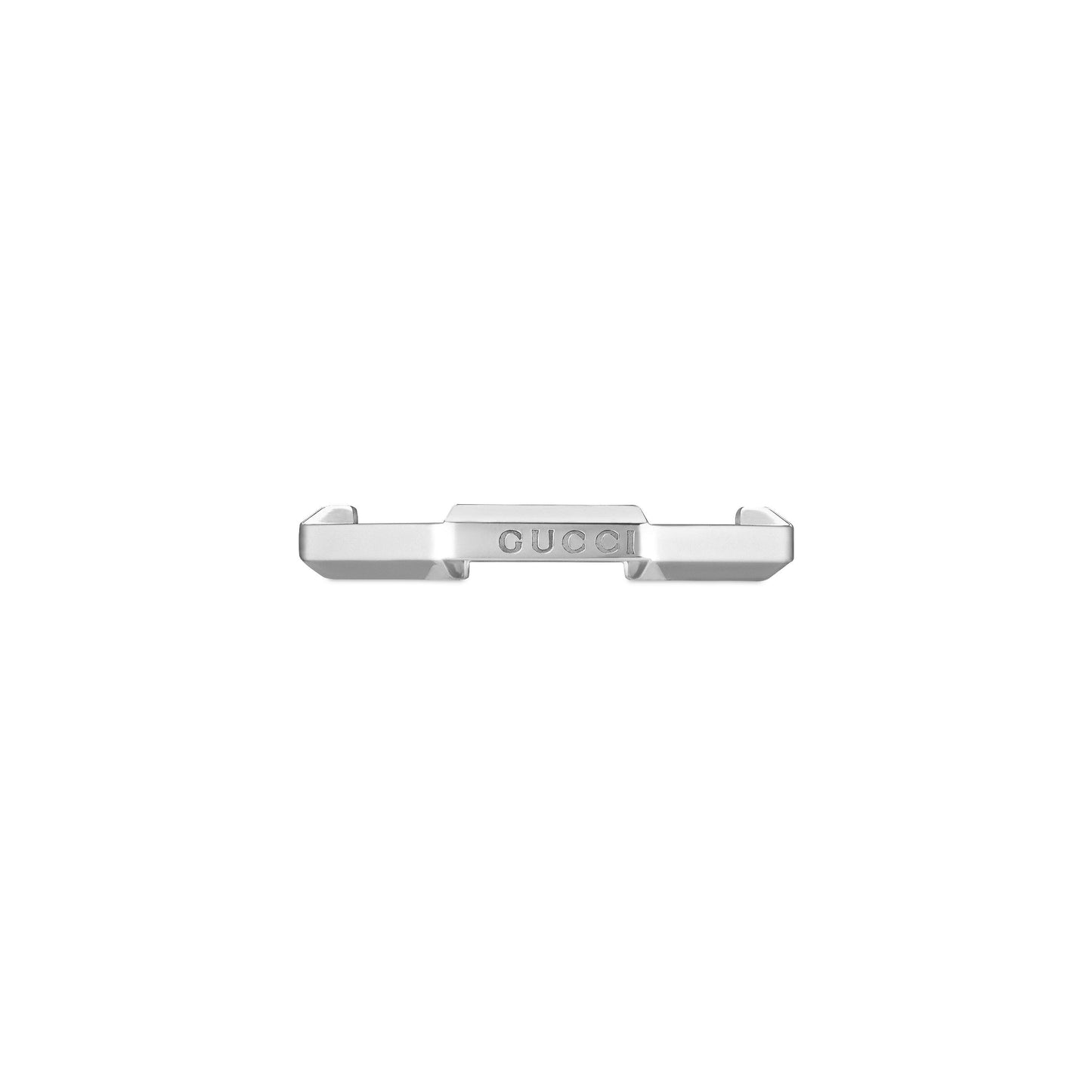 Gucci's 18K White Gold Link to Love Ring