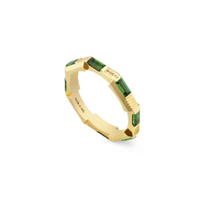 Gucci's 18K Yellow Gold Link to Love Ring