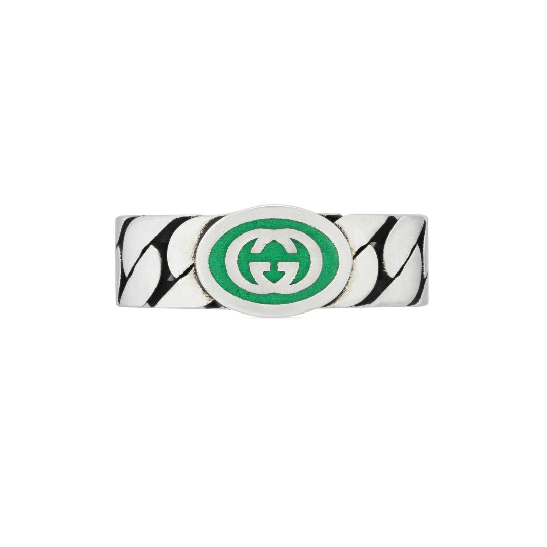 Gucci's Silver Interlocking G Ring