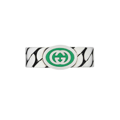 Gucci's Silver Interlocking G Ring