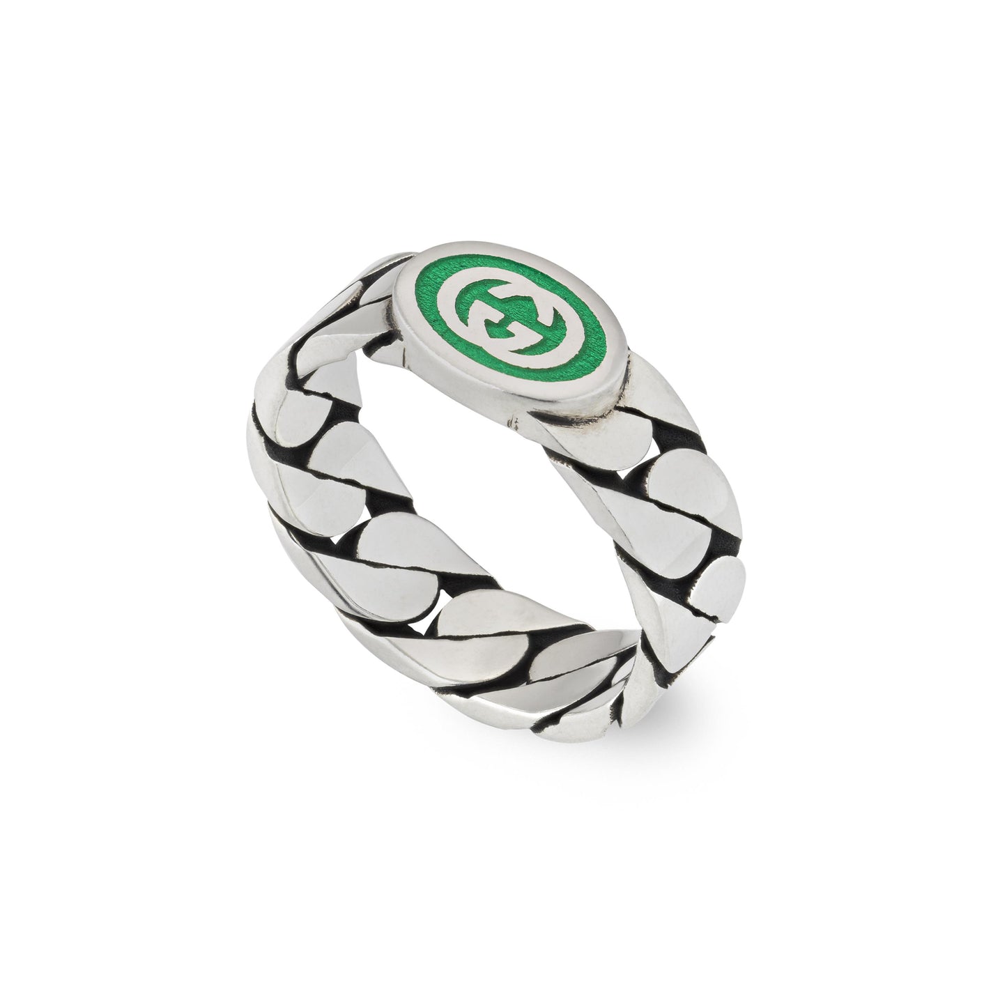 Gucci's Silver Interlocking G Ring