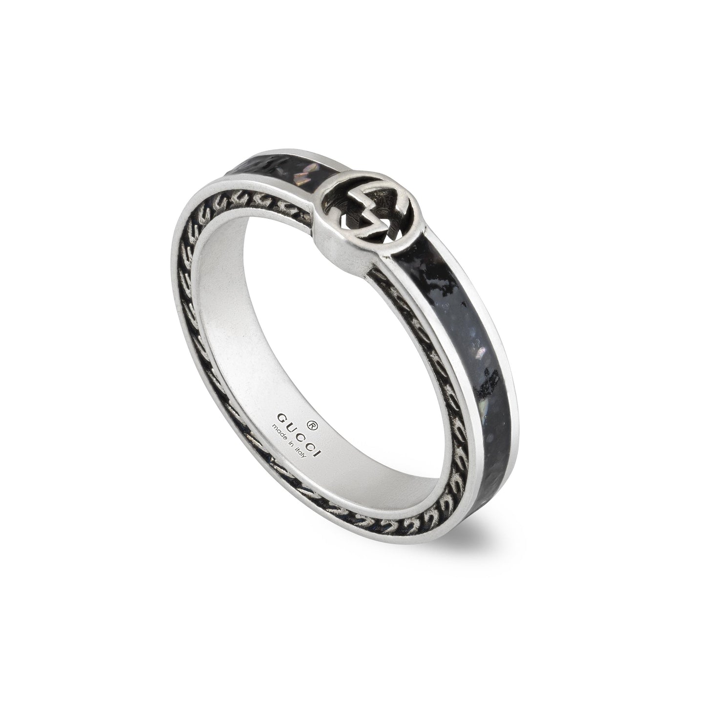 Gucci's Silver Interlocking G Ring
