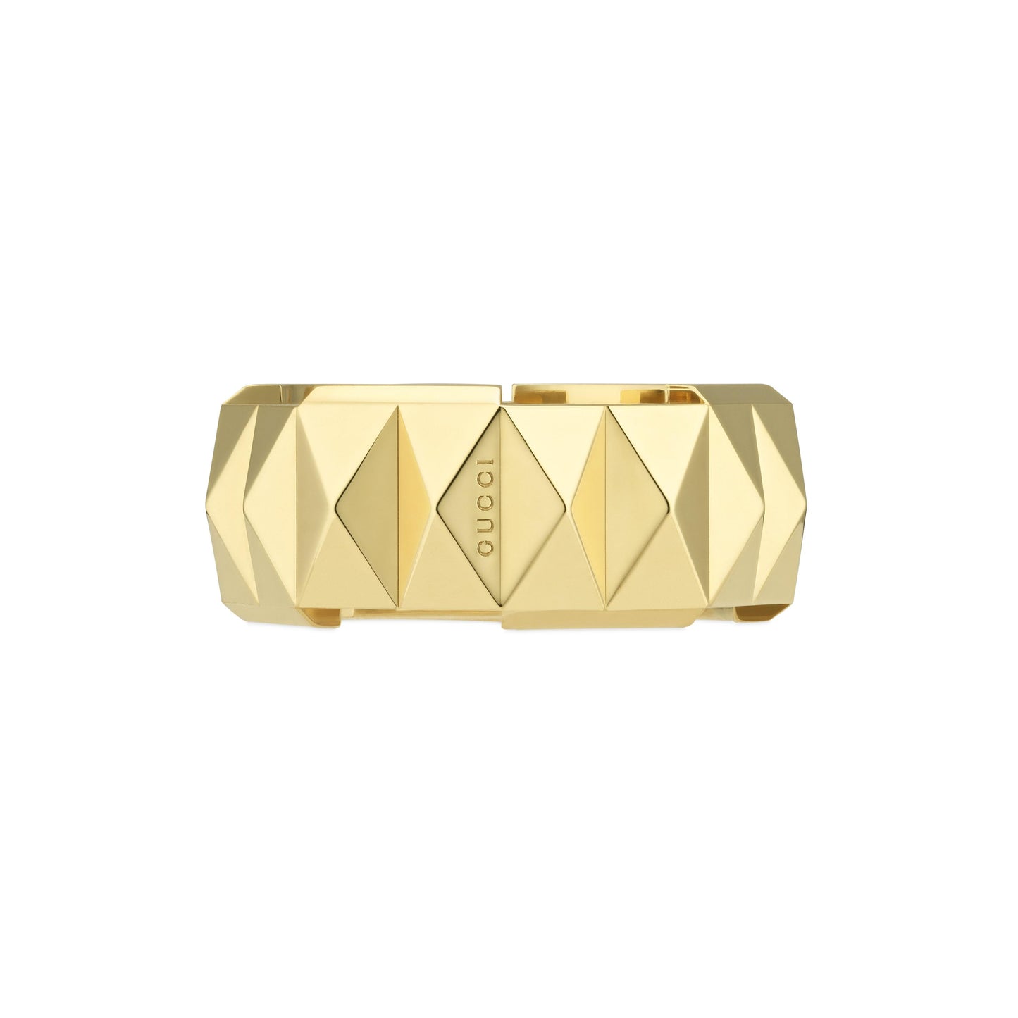 Gucci's 18K Yellow Gold Link to Love Ring