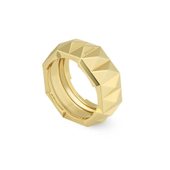 Gucci's 18K Yellow Gold Link to Love Ring