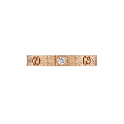 Gucci's 18K Rose Gold Icon Ring