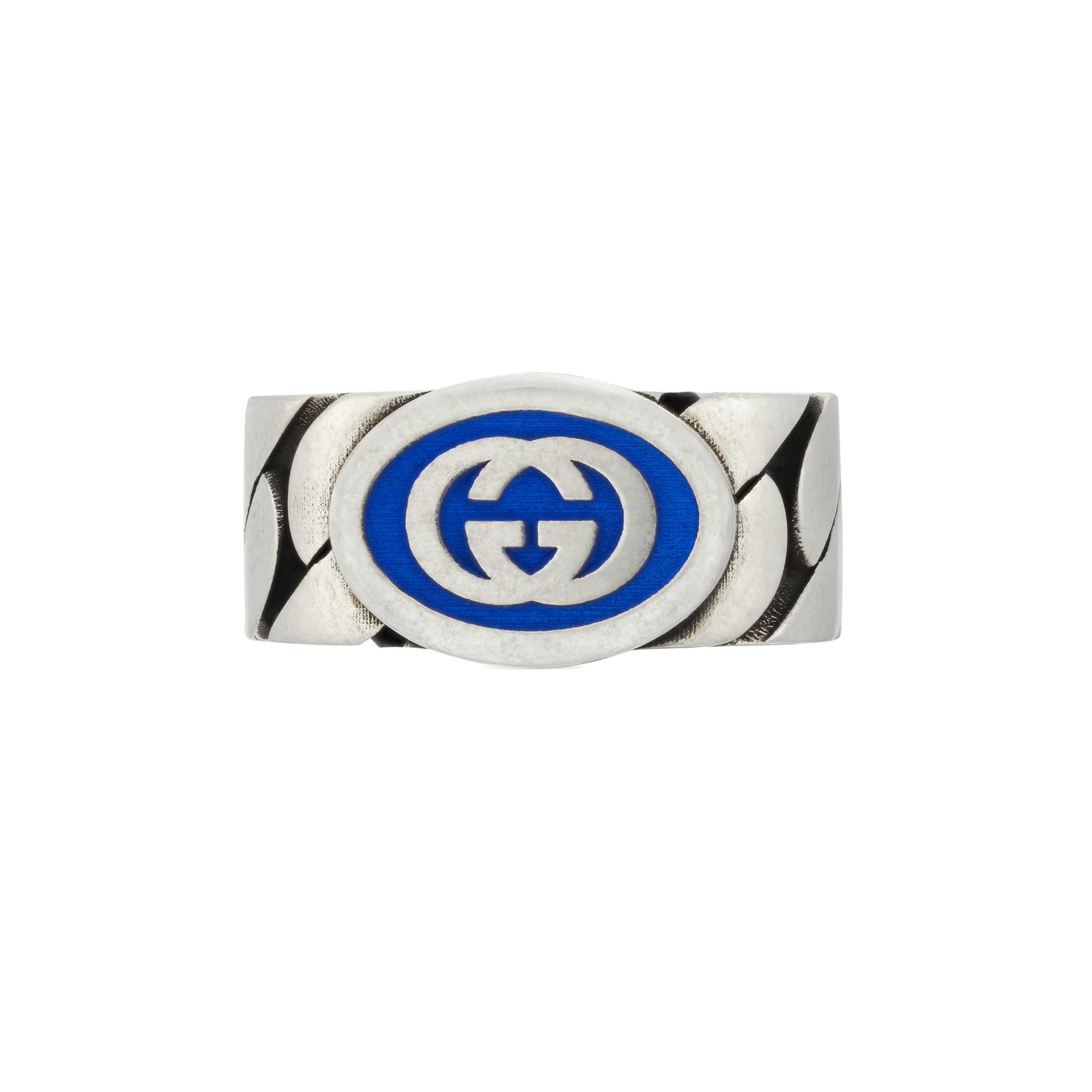 Gucci's Silver Interlocking G Ring