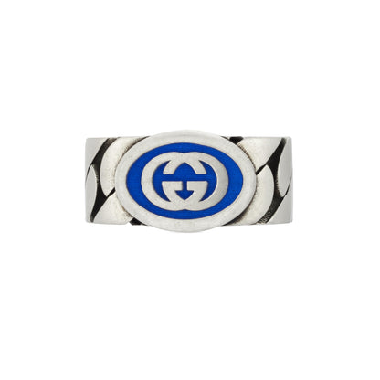 Gucci's Silver Interlocking G Ring