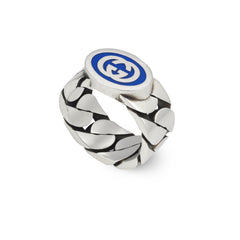 Gucci's Silver Interlocking G Ring