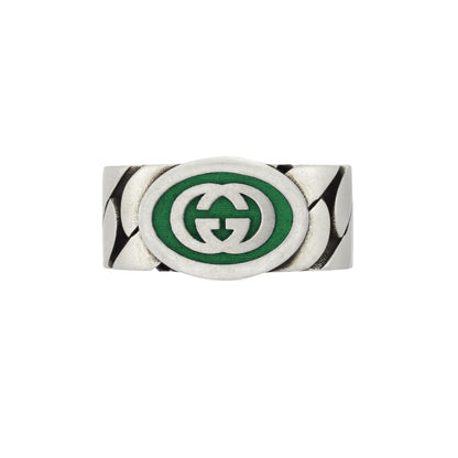 Gucci's Silver Interlocking G Ring