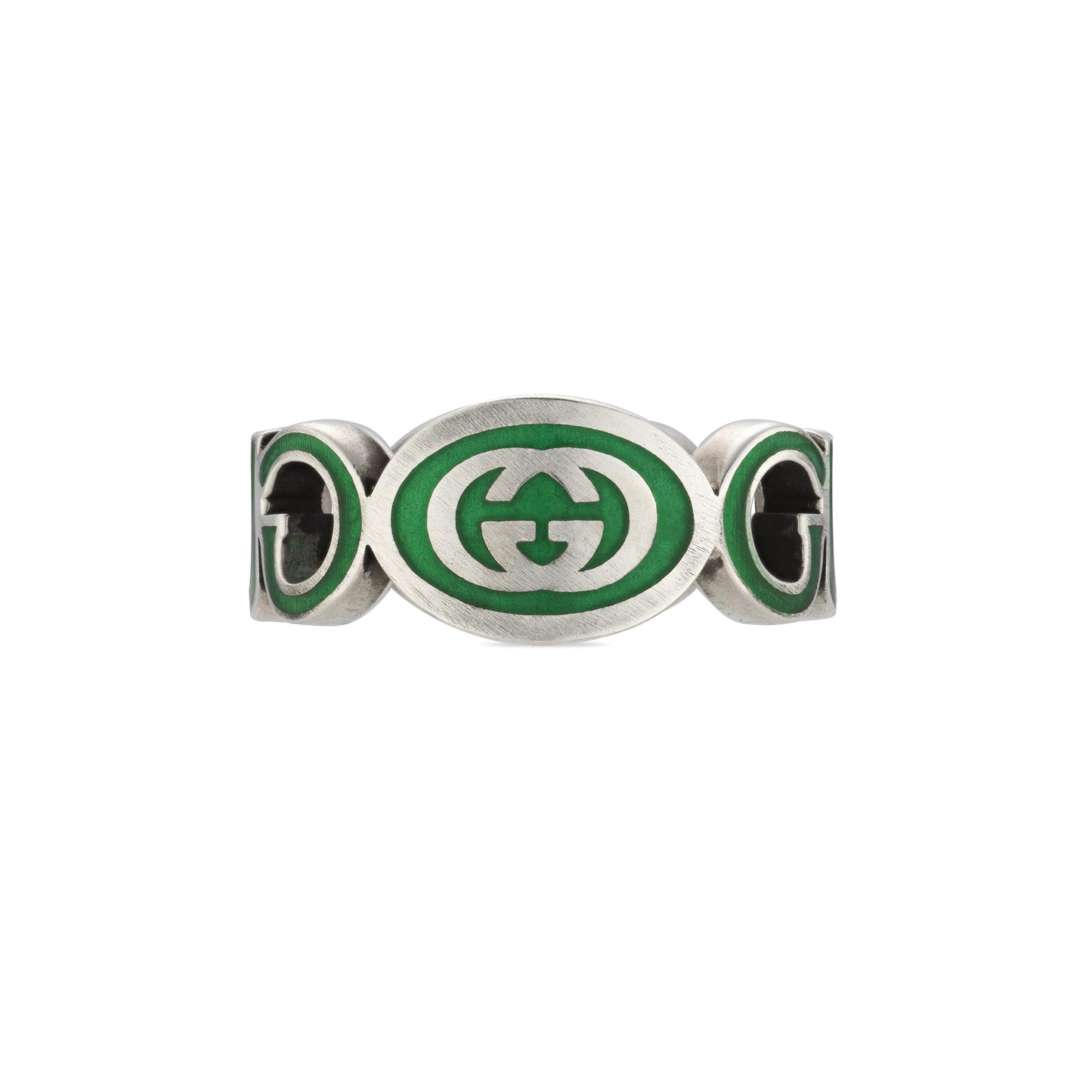 Gucci's Silver Interlocking G Ring