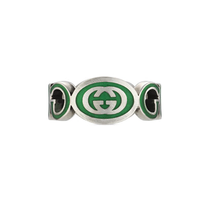 Gucci's Silver Interlocking G Ring