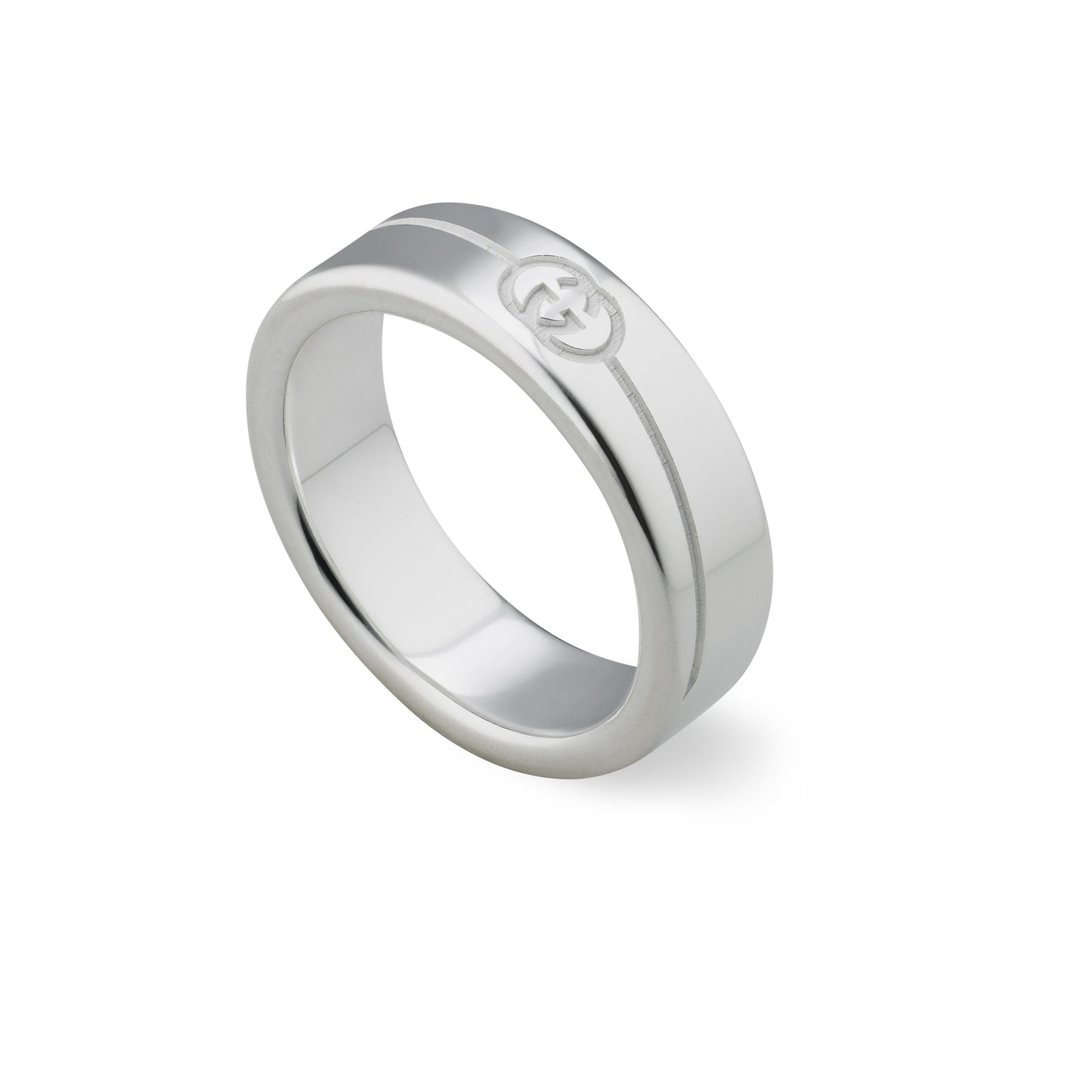 Gucci's Silver Interlocking G Ring