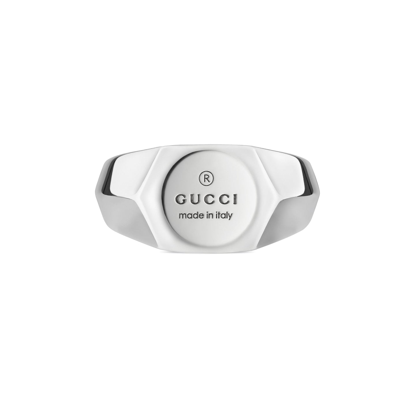 Gucci's Silver Trademark Ring