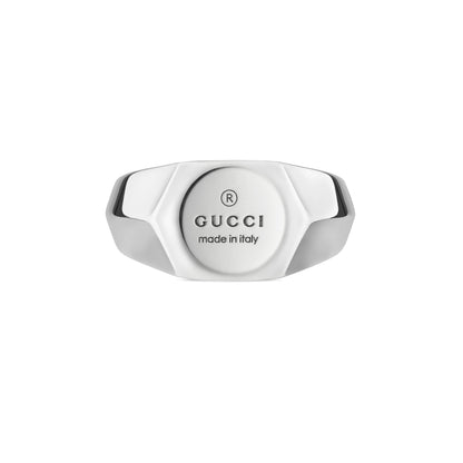 Gucci's Silver Trademark Ring