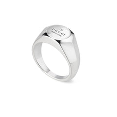 Gucci's Silver Trademark Ring