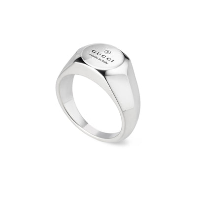 Gucci's Silver Trademark Ring